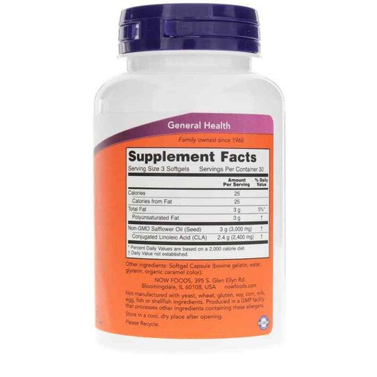 CLA 800 Mg, NOW